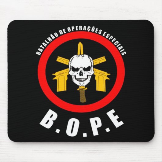 Mousepad BOPE Bataillon der Speziellen Operationen (Vorne)
