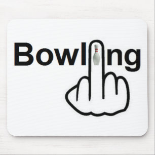 Mousepad Bowling Gedreht