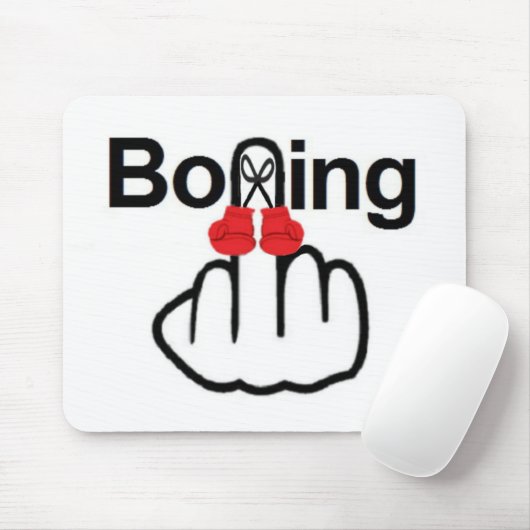 Mousepad Boxing Gedreht (Mit Mouse)