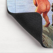 Mousepad "Boys will Boys sein" (Ecke)