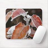 Mousepad Brown Frozen-Blätter (Mit Mouse)