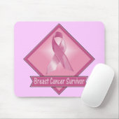 Mousepad - Brustkrebs-Überlebender (Mit Mouse)