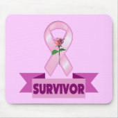 Mousepad - Brustkrebs-Überlebender (Vorne)