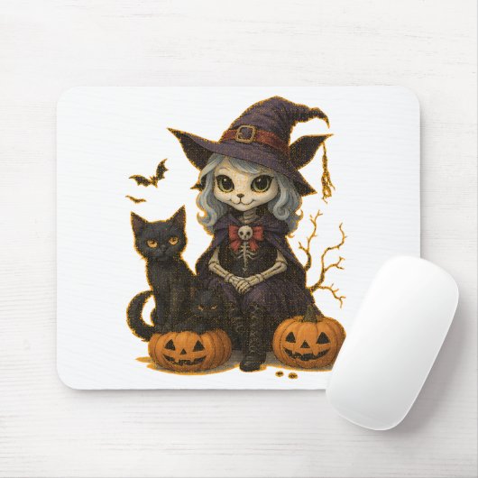 Mousepad Bruxa dos Gatos (Mit Mouse)
