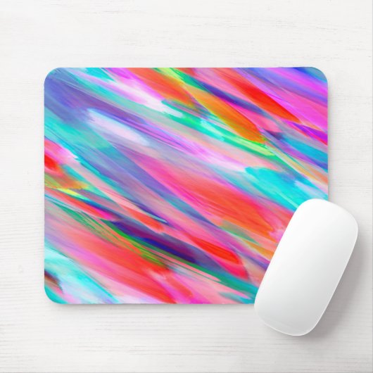 Mousepad buntes digitales Kunstspritzen (Mit Mouse)