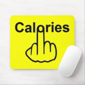 Mousepad Calories Gedreht (Mit Mouse)
