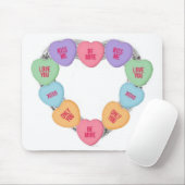 Mousepad Candy Liebe Hearts (Mit Mouse)