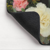 Mousepad Carnation Bouquet (Ecke)