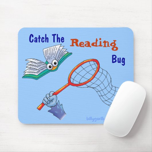 Mousepad_Catch die Lesewanze Mousepad (Mit Mouse)