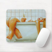 Mousepad: Champagne by Flavio Rossi Mousepad (Mit Mouse)