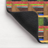 Mousepad "Chevrons" geteerte Bildabstrakte Design- (Ecke)