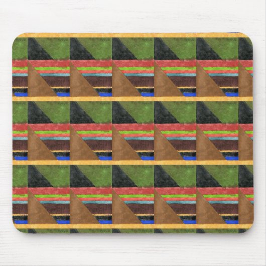 Mousepad "Chevrons" geteerte Bildabstrakte Design- (Vorne)