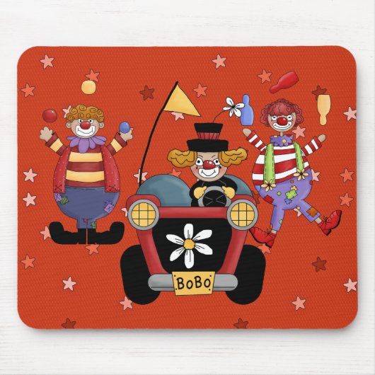 Mousepad Circus Clown (Vorne)