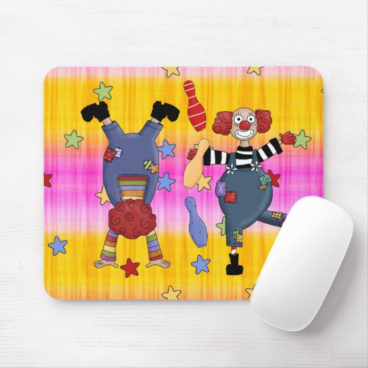 Mousepad Circus Clowns (Mit Mouse)