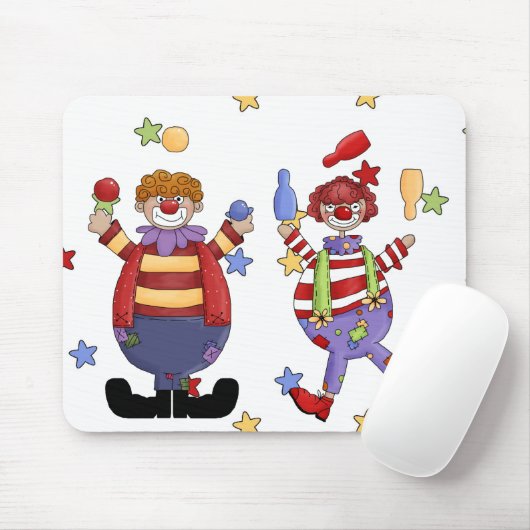 Mousepad Circus Clowns (Mit Mouse)