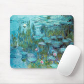 Mousepad Claude Monet Nympheas Water Lilies Blume (Mit Mouse)