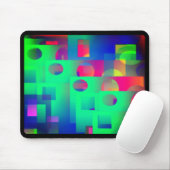 Mousepad colorido com detalhe preto (Mit Mouse)