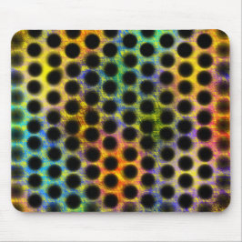 MousePad colorido de bolinhas bagunçadas alinhadas