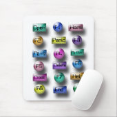 Mousepad - Computertasten (Mit Mouse)