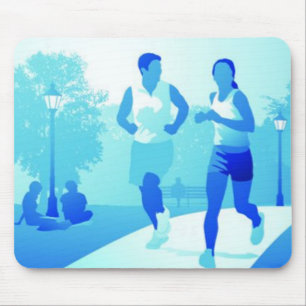 Mousepad Couple Joggen