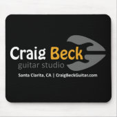 Mousepad | Craig Beck Gitarren-Studio (Vorne)