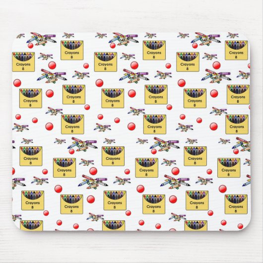 Mousepad Crayon (Vorne)