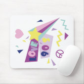 Mousepad "crazy 90s" (Mit Mouse)