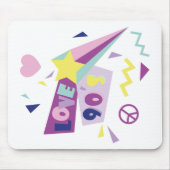 Mousepad "crazy 90s" (Vorne)