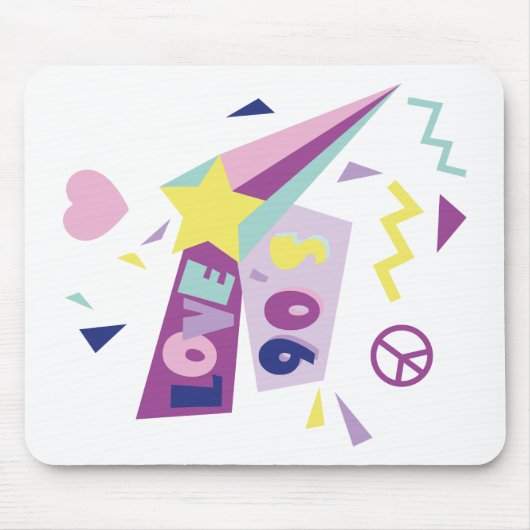 Mousepad "crazy 90s" (Vorne)