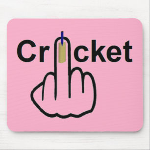 Mousepad Cricket Gedreht
