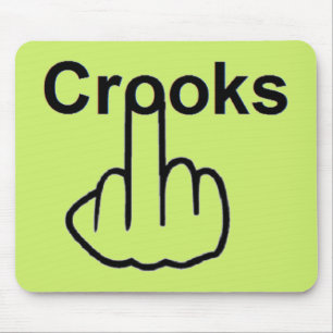 Mousepad Crooks Gedreht
