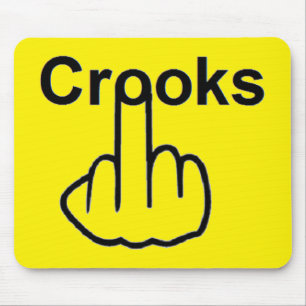 Mousepad Crooks Gedreht
