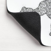 Mousepad Cupid Silver (Ecke)