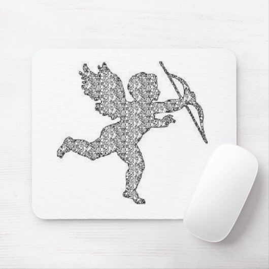 Mousepad Cupid Silver (Mit Mouse)