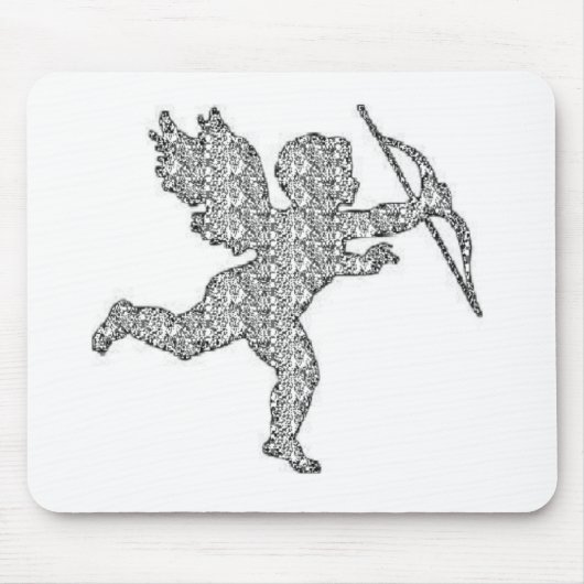 Mousepad Cupid Silver (Vorne)