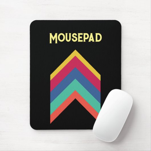 Mousepad Custom text Up Arrows Foto Keyboards Pad (Mit Mouse)