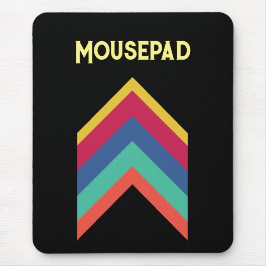 Mousepad Custom text Up Arrows Foto Keyboards Pad (Vorne)