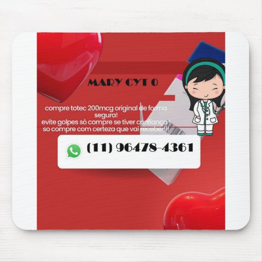 Mousepad Cy-to-tec Original Brasil 2023 (Vorne)