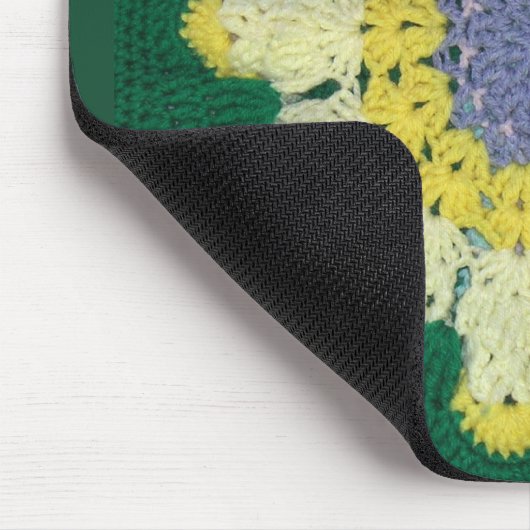 Mousepad - Daisy in Crochet (Ecke)