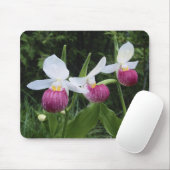 Mousepad-Dame Pantoffel Orchideen Mousepad (Mit Mouse)