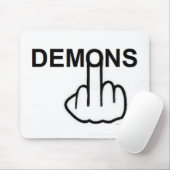 Mousepad-Dämonen Gedreht Mousepad (Mit Mouse)