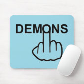 Mousepad-Dämonen Gedreht Mousepad (Mit Mouse)