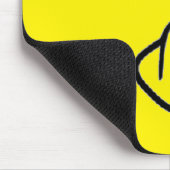 Mousepad-Dämonen Gedreht Mousepad (Ecke)