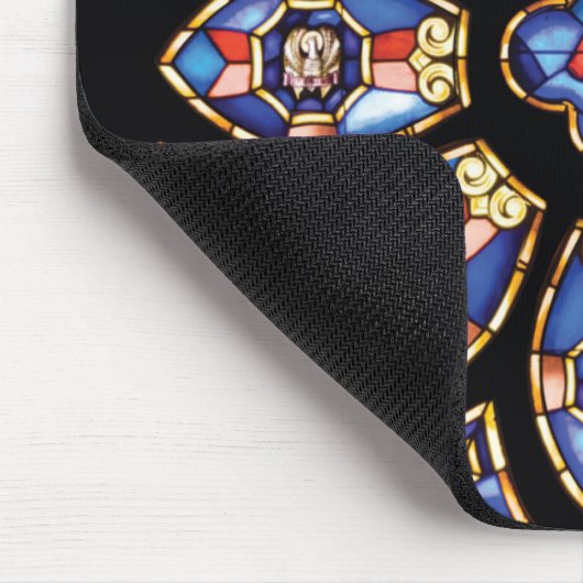 Mousepad "das Rosen-Fenster " (Ecke)