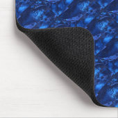Mousepad "Deep Waters 1" geteerter abstrakter Entw (Ecke)
