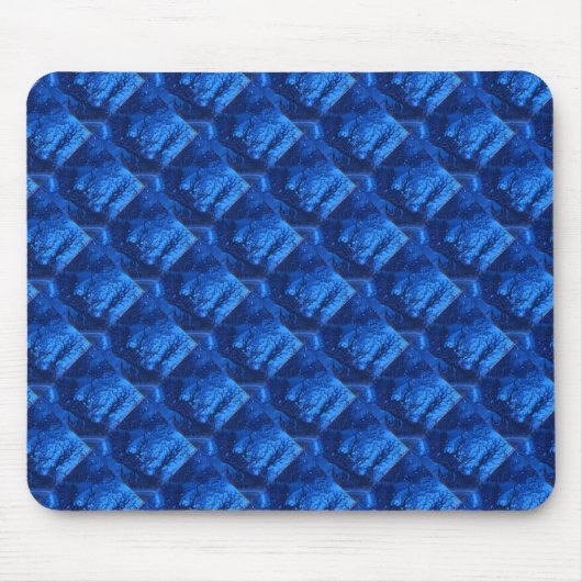 Mousepad "Deep Waters 6" geteerte abstrakte Design (Vorne)