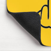Mousepad-Demokraten Drehte Mousepad (Ecke)