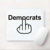 Mousepad-Demokraten Drehte Mousepad (Mit Mouse)