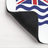 Mousepad der britischen Flagge für den Indischen O (Ecke)