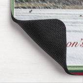 Mousepad der Eisfischsaison (Ecke)